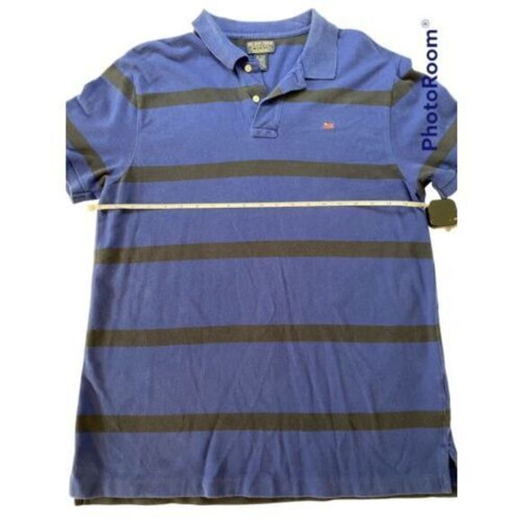 Vintage Polo Jeans Co.‎ Ralph Lauren USA Flag Men's XL Shirt Stripe - Picture 3 of 5